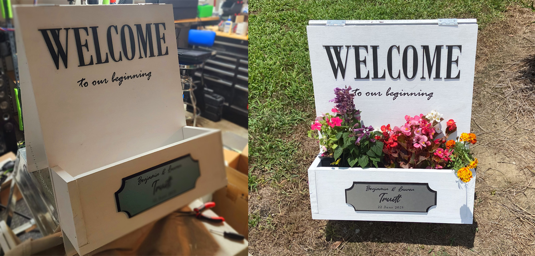 A Frame sign