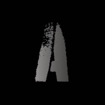 The letter A